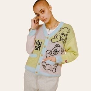 Teddy Fresh X Care Bears Angora Wool Cardigan